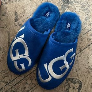 NEW UGG plush slides. Size 10